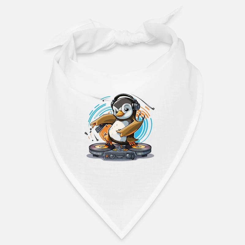 Funky Penguin DJ Bandana