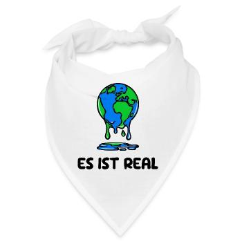 Umwelt Mutter Erde Natur Statement Naturschutz - Bandana - Weiß - Vorne