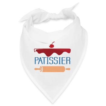 Konditor - Bandana - Weiß - Vorne