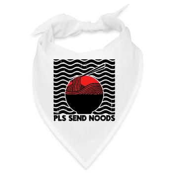 Manga Anime Statement Japanisch Fernost Ramen - Bandana - Weiß - Vorne