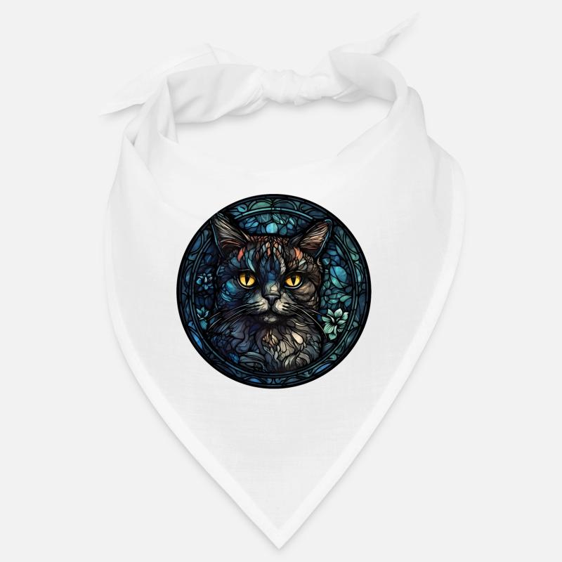 Pixie Bob Katzenrasse Aquarellglas Bandana