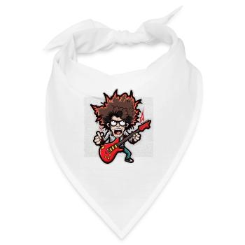 Jammen auf der Bühne - Bandana - Weiß - Vorne