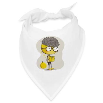 Der Lemon Chic - Bandana - Weiß - Vorne