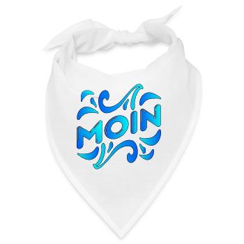  MOIN ELBE - Bandana - Weiß - Vorne