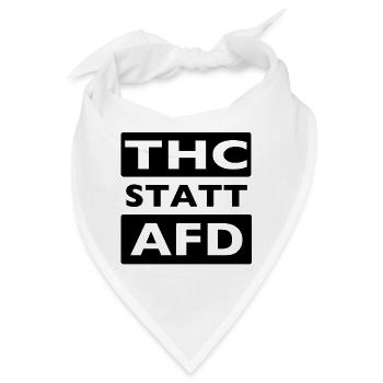 THC STATT AFD - Bandana - Weiß - Vorne