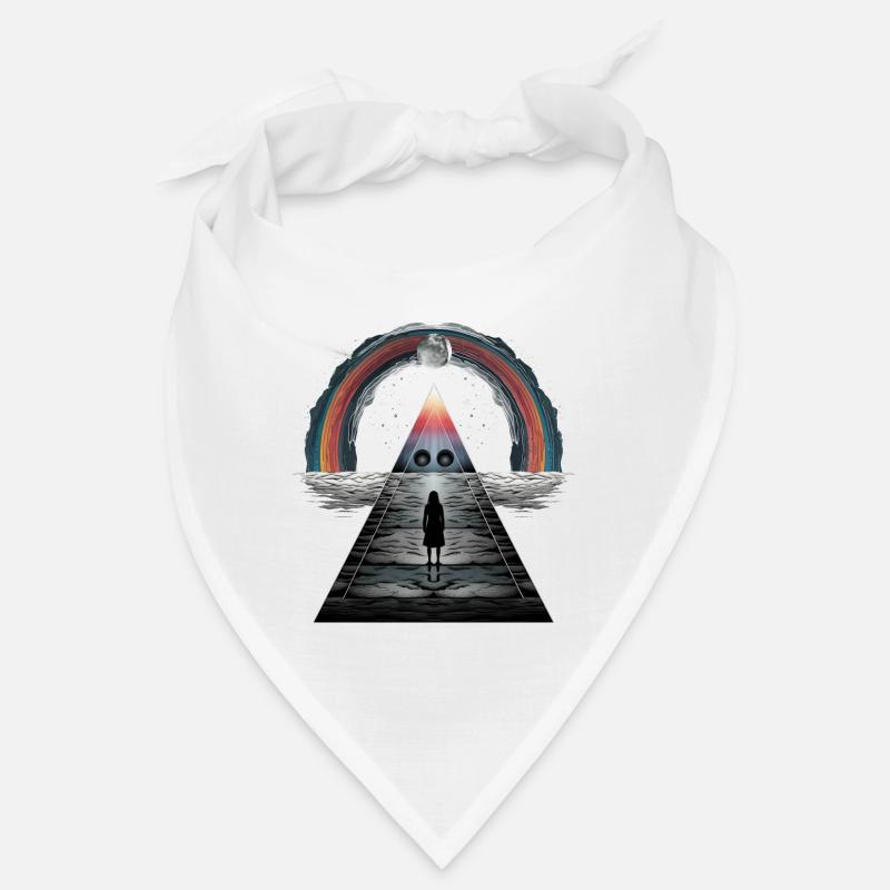 Pyramide arc-en-ciel Clair de lune Tango Dodgy Bandana