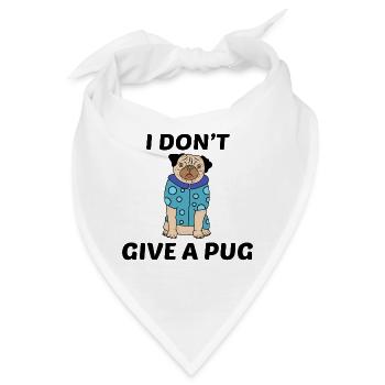 Lieblingstier Hund Statement Haustiere Kuscheltier - Bandana - Weiß - Vorne