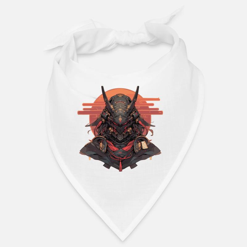 Futuristic Samurai Warrior Bandana
