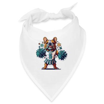 Cheerleader - Bandana - Weiß - Vorne