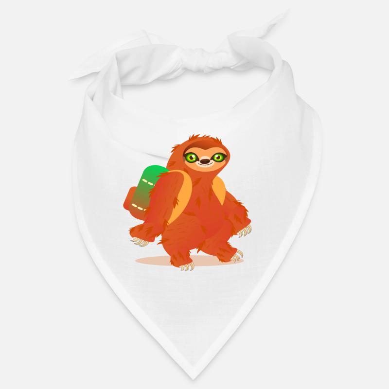Sloth Hiking Backpack Bandana