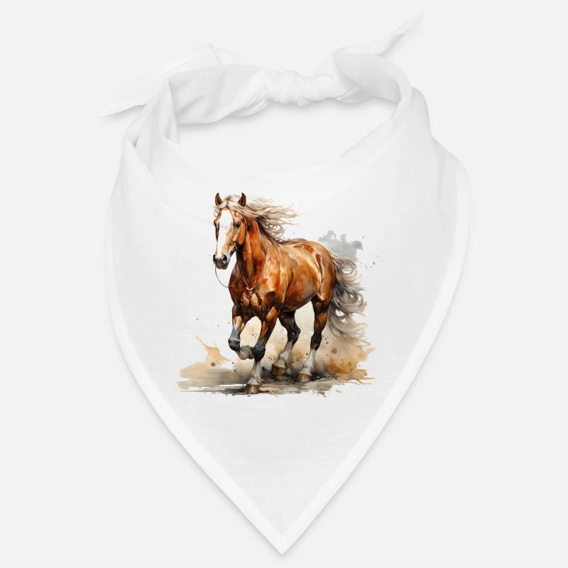 Un cheval est une source de bonheur Bandana