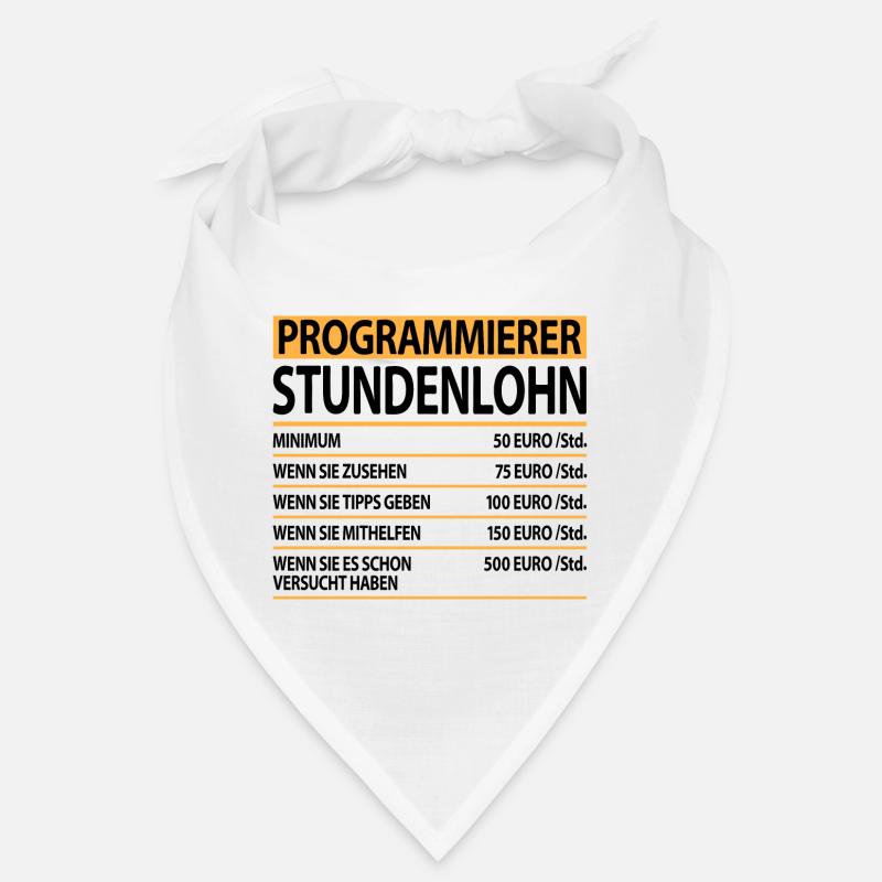 Programmierer witzig humor lustige Sprüche Bandana