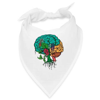 Baum Umwelt Erde Umweltschutz Umweltschützer - Bandana - Weiß - Vorne