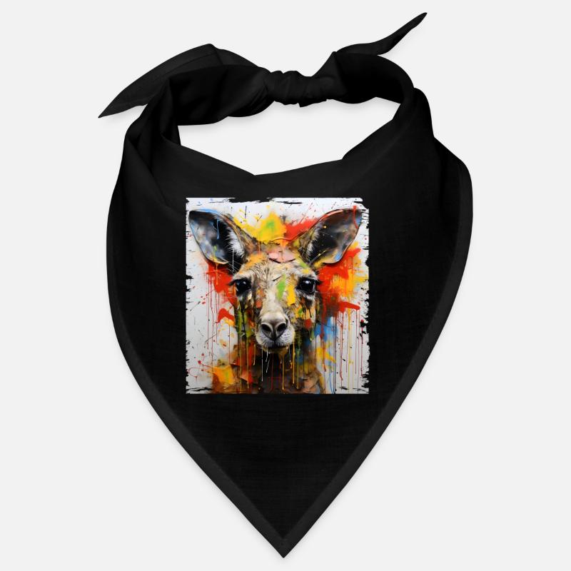 Kangaroo Graffiti Bandana