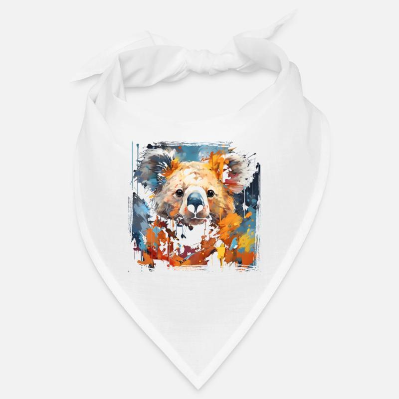 Graffiti Koala Bandana
