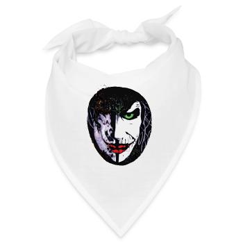 Joker - Bandana - Weiß - Vorne