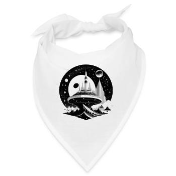 Space City 05 - Bandana - Weiß - Vorne