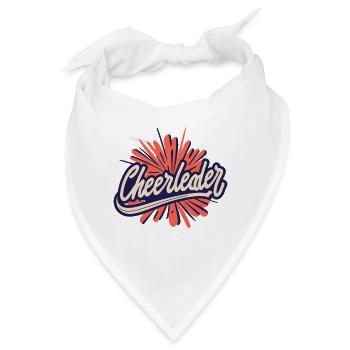 Cheerleader - Bandana - Weiß - Vorne