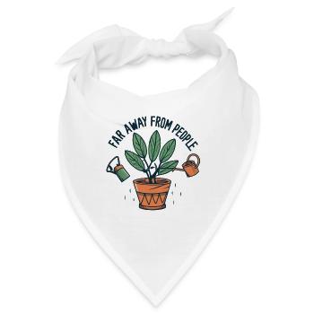 Pflanzen - Bandana - Weiß - Vorne