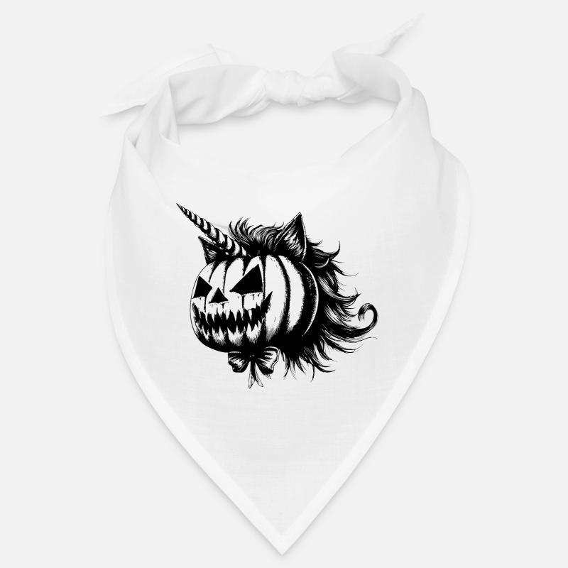 Halloween Einhorn Katze Bandana