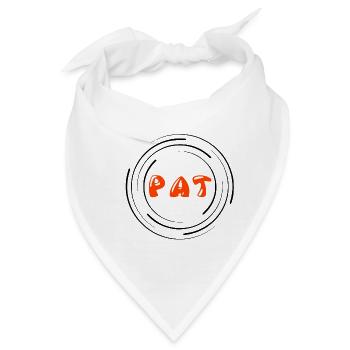 Patt - Bandana - Weiß - Vorne