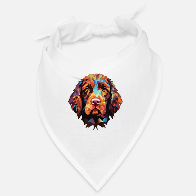 Pudelpointer Hunderasse Aquarell Illustration Bandana