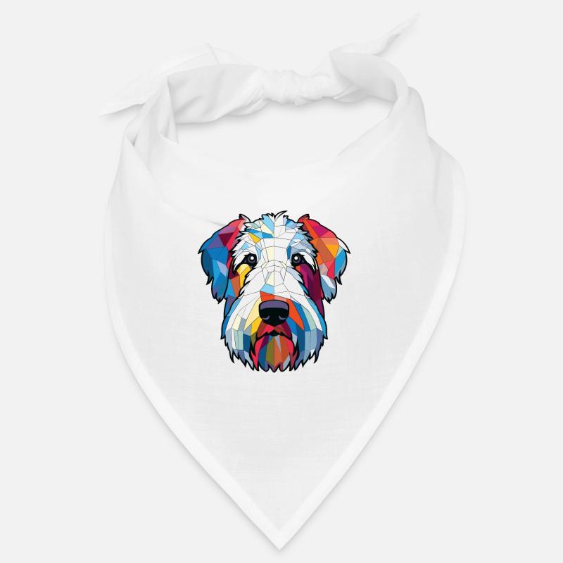 Sealyham Terrier Hunderasse Aquarell Illustration Bandana