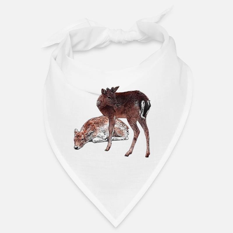 Hirschbabys, schenken Mädchen, niedlich Bandana