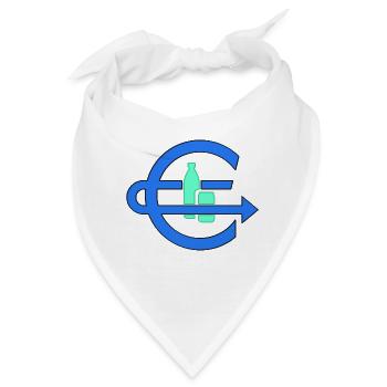 PFAND-EURO - Bandana - Weiß - Vorne