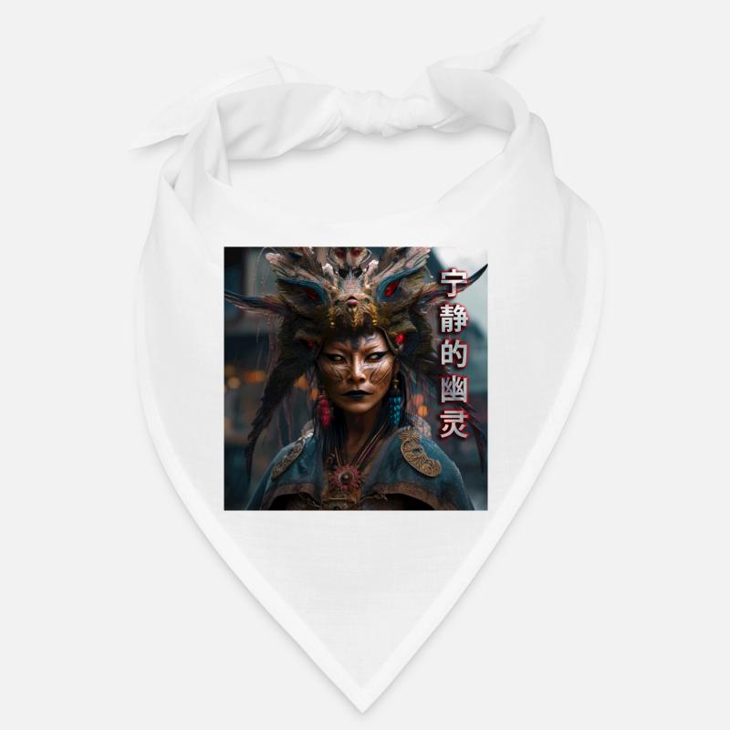 Serene Ghost typo Bandana