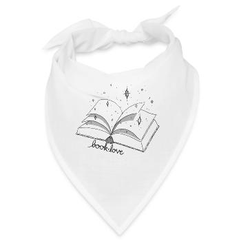 Book Love - Bandana - Weiß - Vorne
