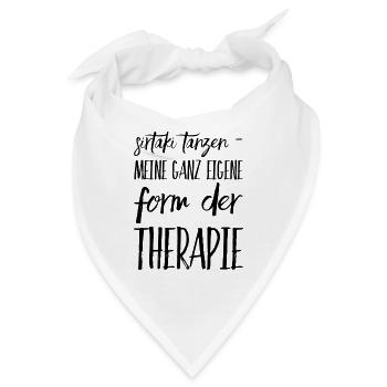 Lustiger Griechischer Spruch Griechenland Geschenk - Bandana - Weiß - Vorne