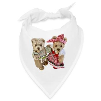 Josefine + Finn Tracht - Bandana - Weiß - Vorne