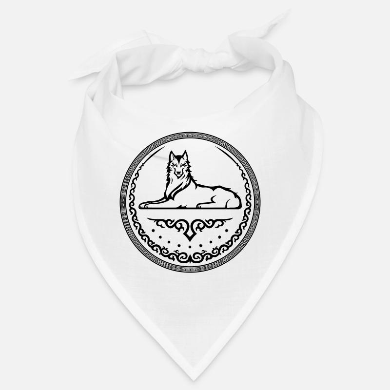 Loup du Caucase Bandana