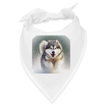 Laufen - Bandana - Weiß - Vorne