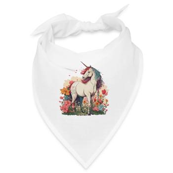 Das verzauberte Feld - Bandana - Weiß - Vorne