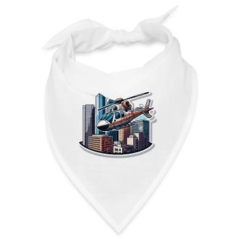 Der Urban Aviator - Bandana - Weiß - Vorne