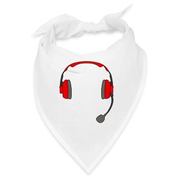 Headset Gaming Kopfhörer - Bandana - Weiß - Vorne