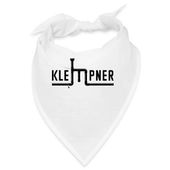 KlempnerJob Karriere Arbeiter Geld Verdienen - Bandana - Weiß - Vorne