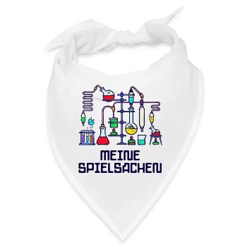 Beruf Wissenschafter Statement Workaholic Karriere - Bandana - Weiß - Vorne