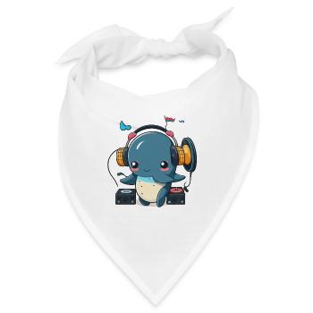 Wal-Beats - Bandana - Weiß - Vorne