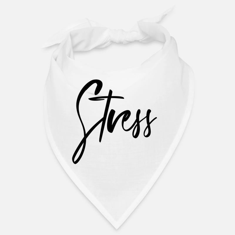 Stress Sprüche - KÖRPER EMOTION ACHTSAMKEIT Bandana