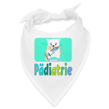 Pädiatrie Kinderkrankenhaus - Arztpraxis - Bandana - Weiß - Vorne