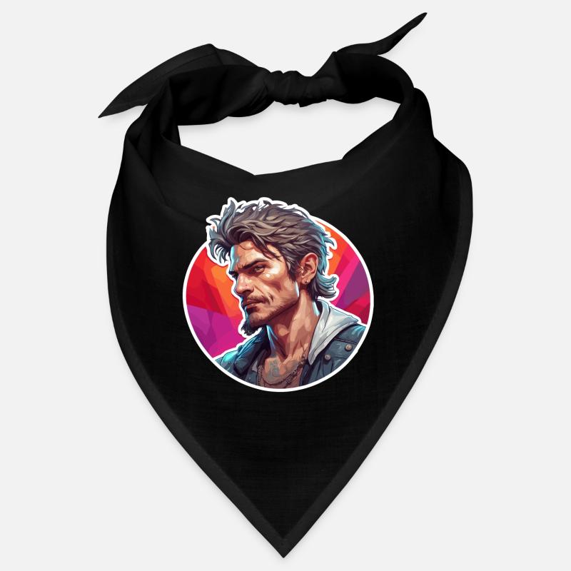 Typ / Kerl / Mann / Männlich / Bart / Porträt Bandana