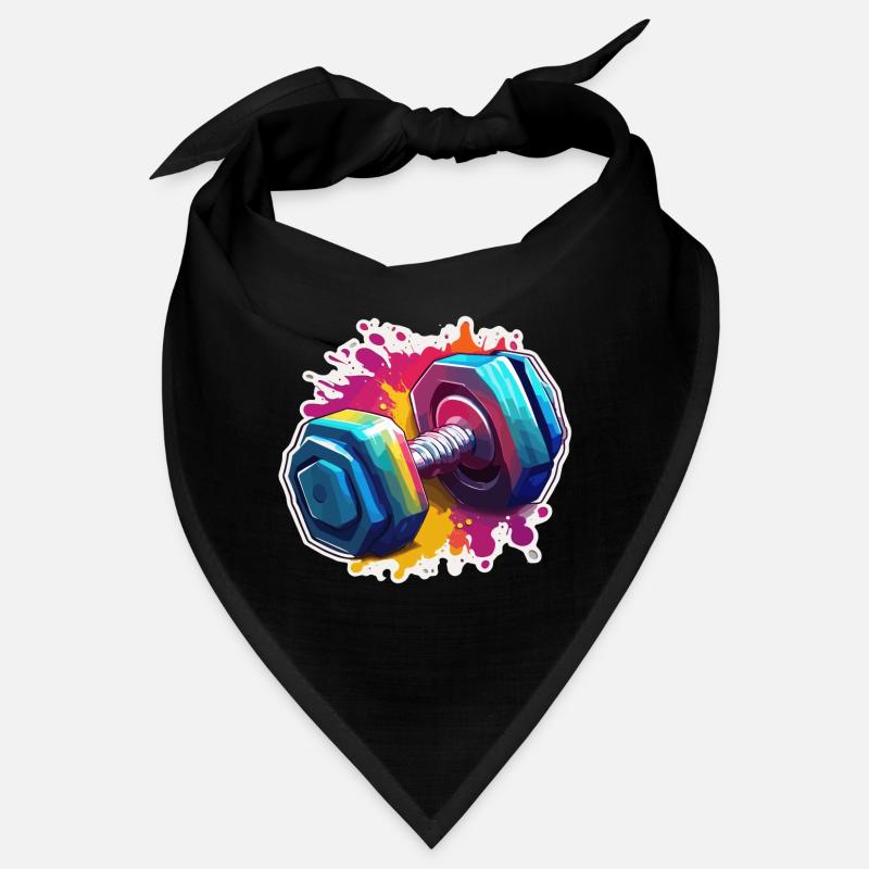 Hantel / Gewichte / Sport / Krafttraining /Workout Bandana