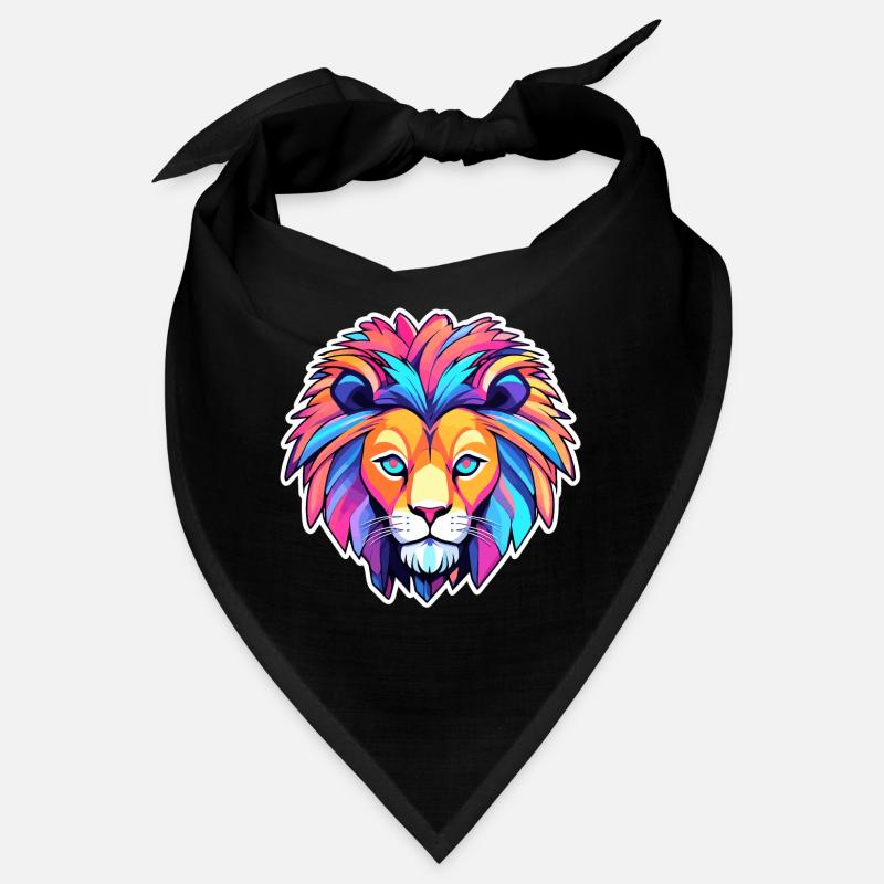 Dessin de Lion Bandana