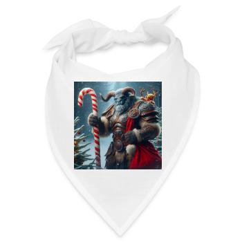 Tauren Weihnachten 1 - Bandana - Weiß - Vorne