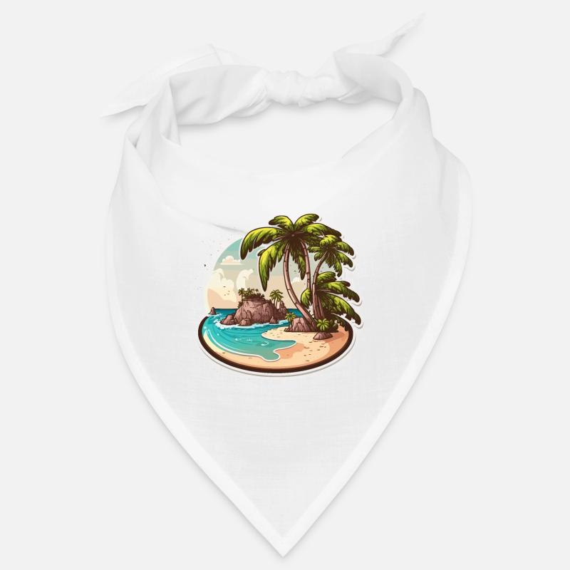 Le chercheur de paradis tropical Bandana