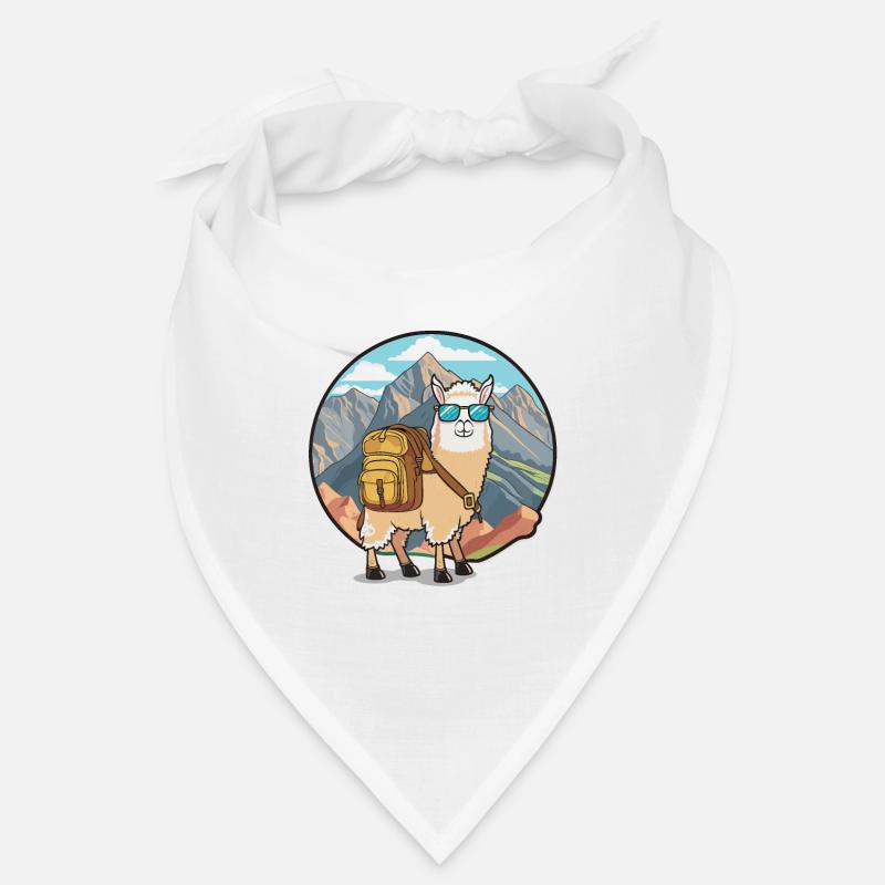The Adventurous Llama Bandana