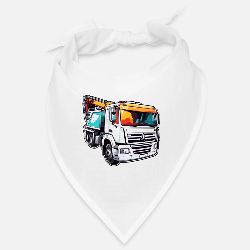 Crane / construction site / winch / crane system Bandana